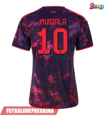 Lacne Ženy Futbalové dres Bayern Munich Jamal Musiala #10 2026-27 Krátky Rukáv - Tretina